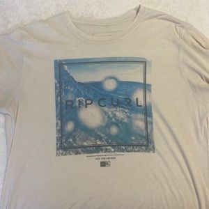 Tan rip curl tshirt
